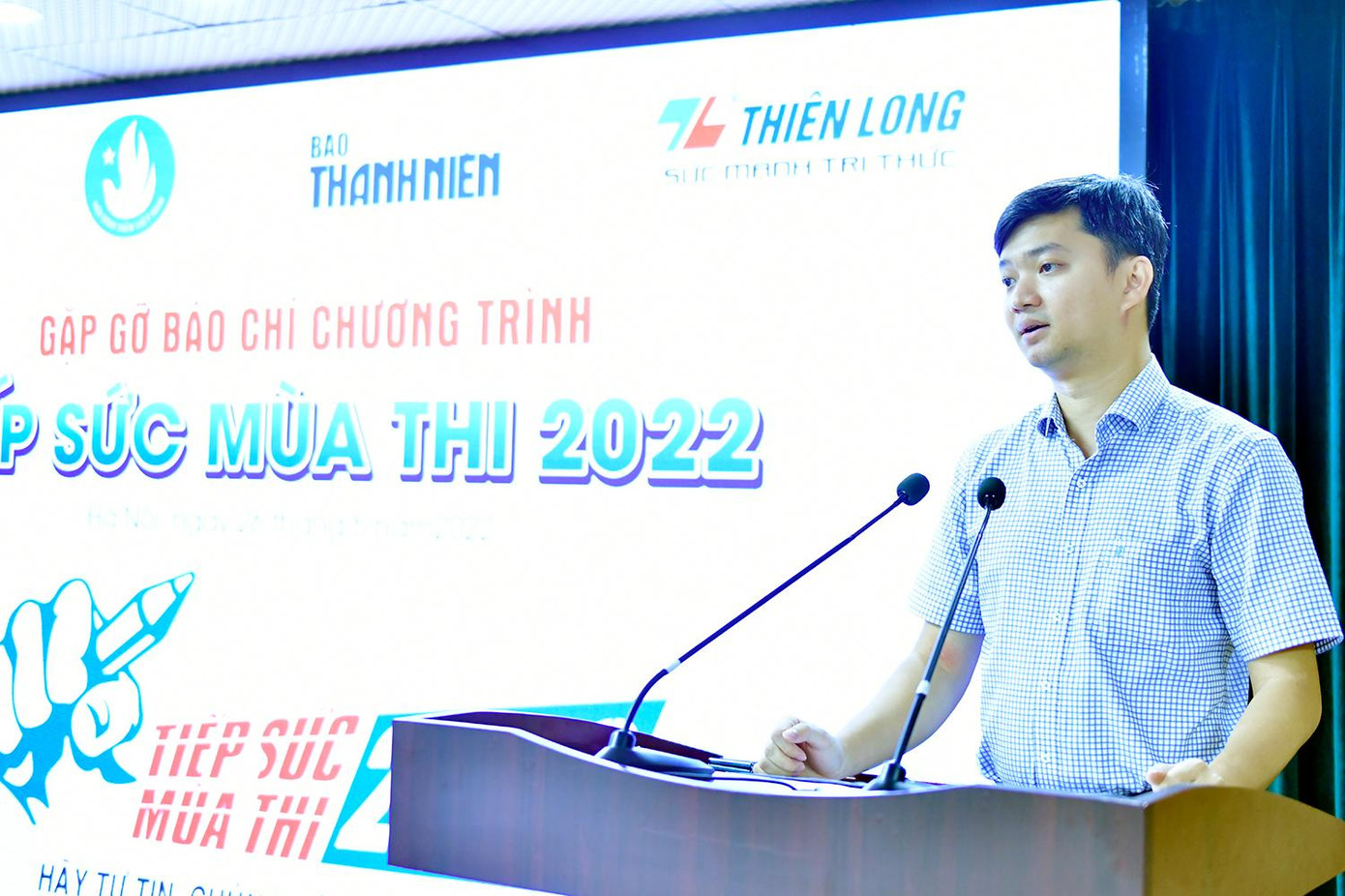 Anh Nguyễn Minh Triết, Bí thư T.Ư Đoàn, Chủ tịch T.Ư Hội Sinh viên Việt Nam phat biểu tại chương trình. Anh Nguyễn Minh Triết, Bí thư T.Ư Đoàn, Chủ tịch T.Ư Hội Sinh viên Việt Nam phat biểu tại chương trình.