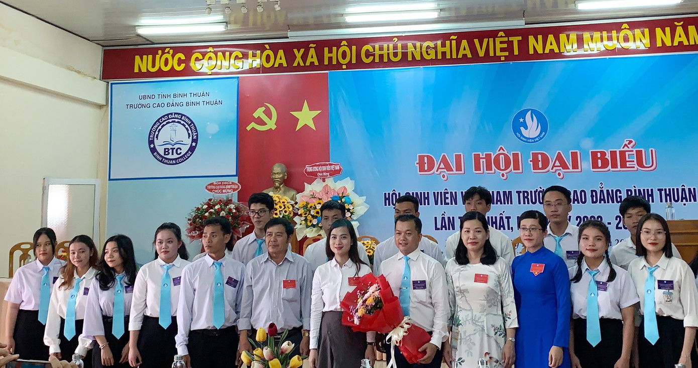 Anh Trương Việt Linh – Chủ tịch Lâm thời Hội Sinh viên trường CĐ Bình Thuận.