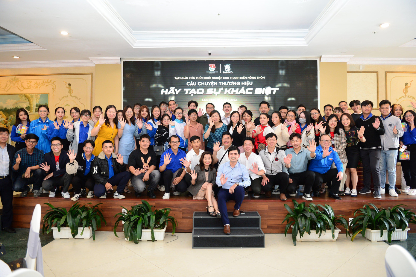 Những gương mặt thanh niên làm kinh tế giỏi tham dự buổi tập huấn.