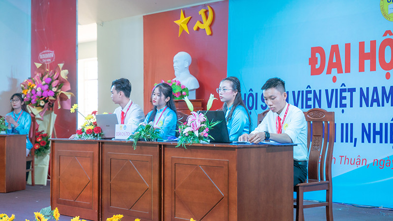 Đại hội Đại biểu Hội Sinh viên trường ĐH Phan Thiết.