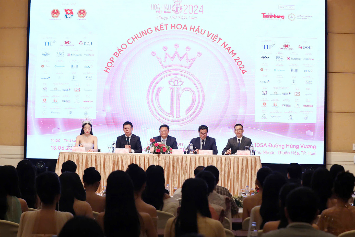 Buổi họp báo diễn ra chiều 13/6, tại khách sạn Indochine Palace (TP Huế).