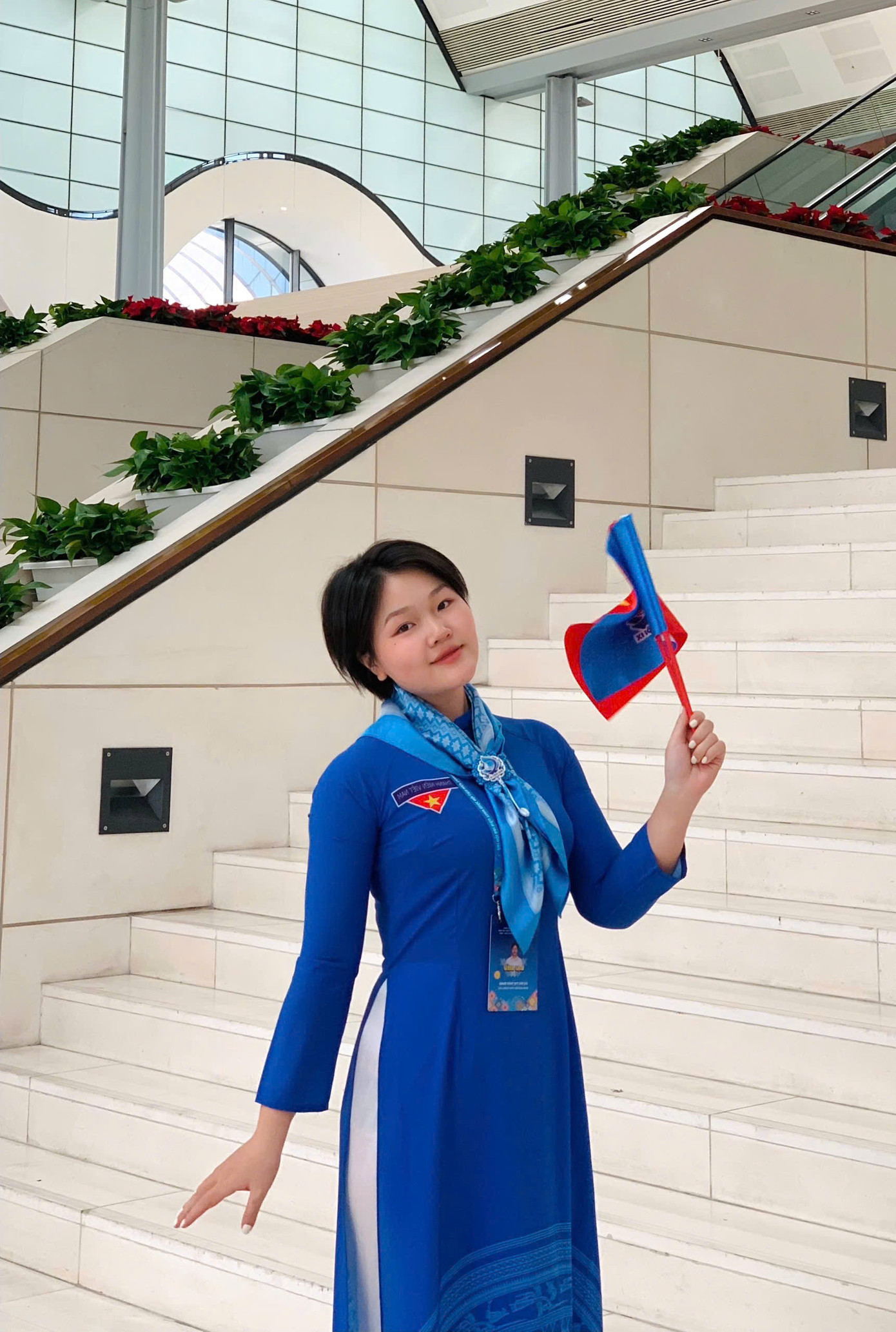 Bùi Thị Thuỳ Dung – Ủy viên Ban Chấp hành Hội Sinh viên tỉnh Thanh Hóa.