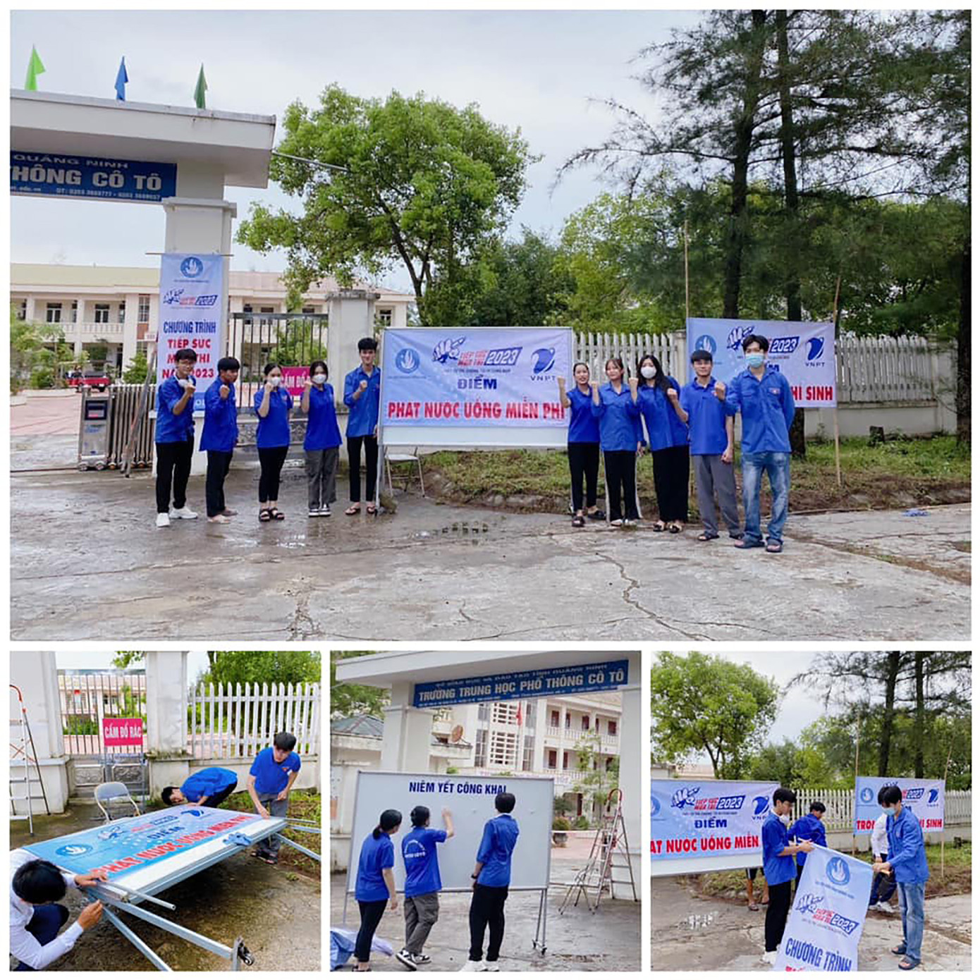 Đội hình "Tiếp sức mùa thi" năm 2023.