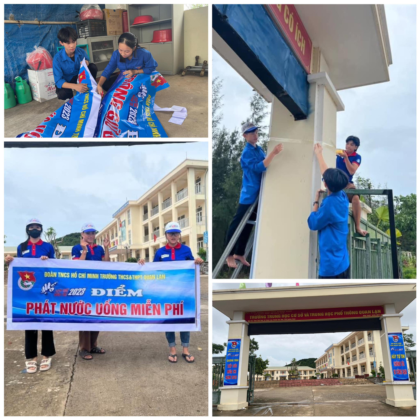 Các hoạt động tình nguyện được triển khai trên toàn tỉnh.