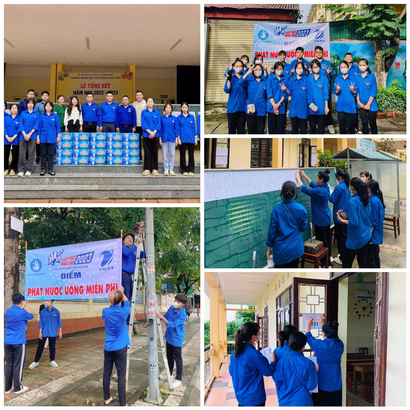 Các hoạt động tình nguyện được triển khai trên toàn tỉnh.