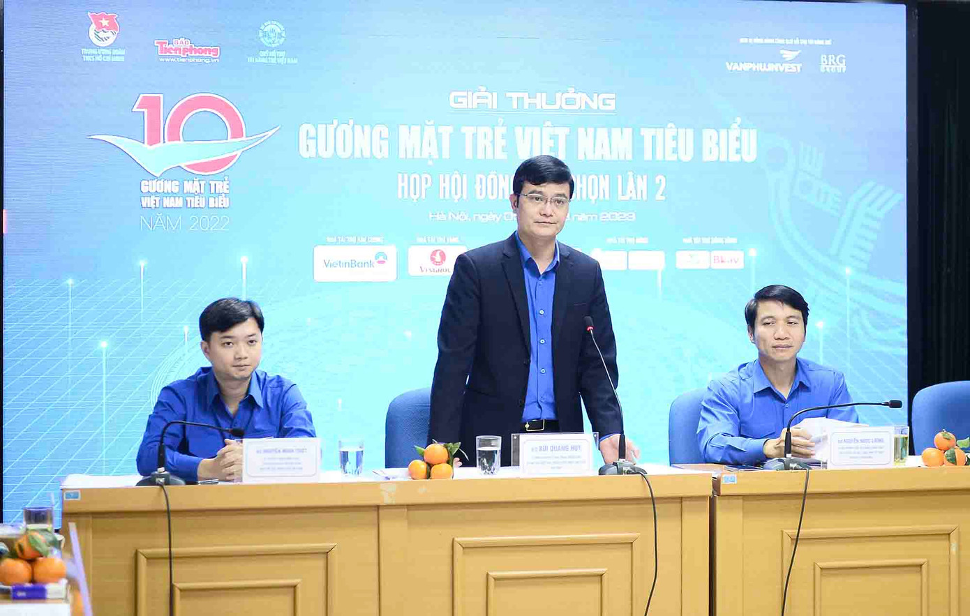 Hội đồng lần 2 diễn ra dưới sự chủ trì của anh Bùi Quang Huy - Ủy viên dự khuyết T.Ư Đảng, Bí thư thứ nhất T.Ư Đoàn, Chủ tịch Hội đồng xét tặng Giải thưởng.