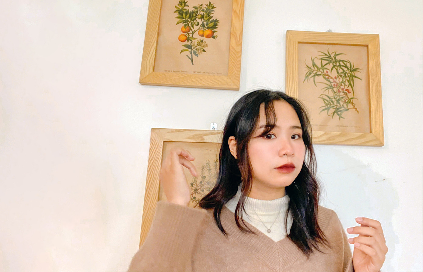 Tốt nghiệp ngành An toàn thông tin của Học viện Kỹ thuật Mật mã, Trần Phương Anh (sinh năm 2001). Ảnh: NVCC