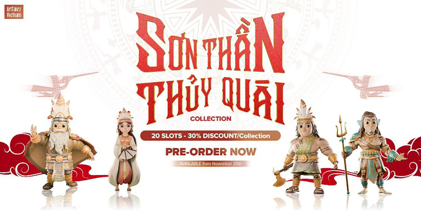 Bộ sưu tập và mô hình của Art Tales Vietnam được ra mắt.