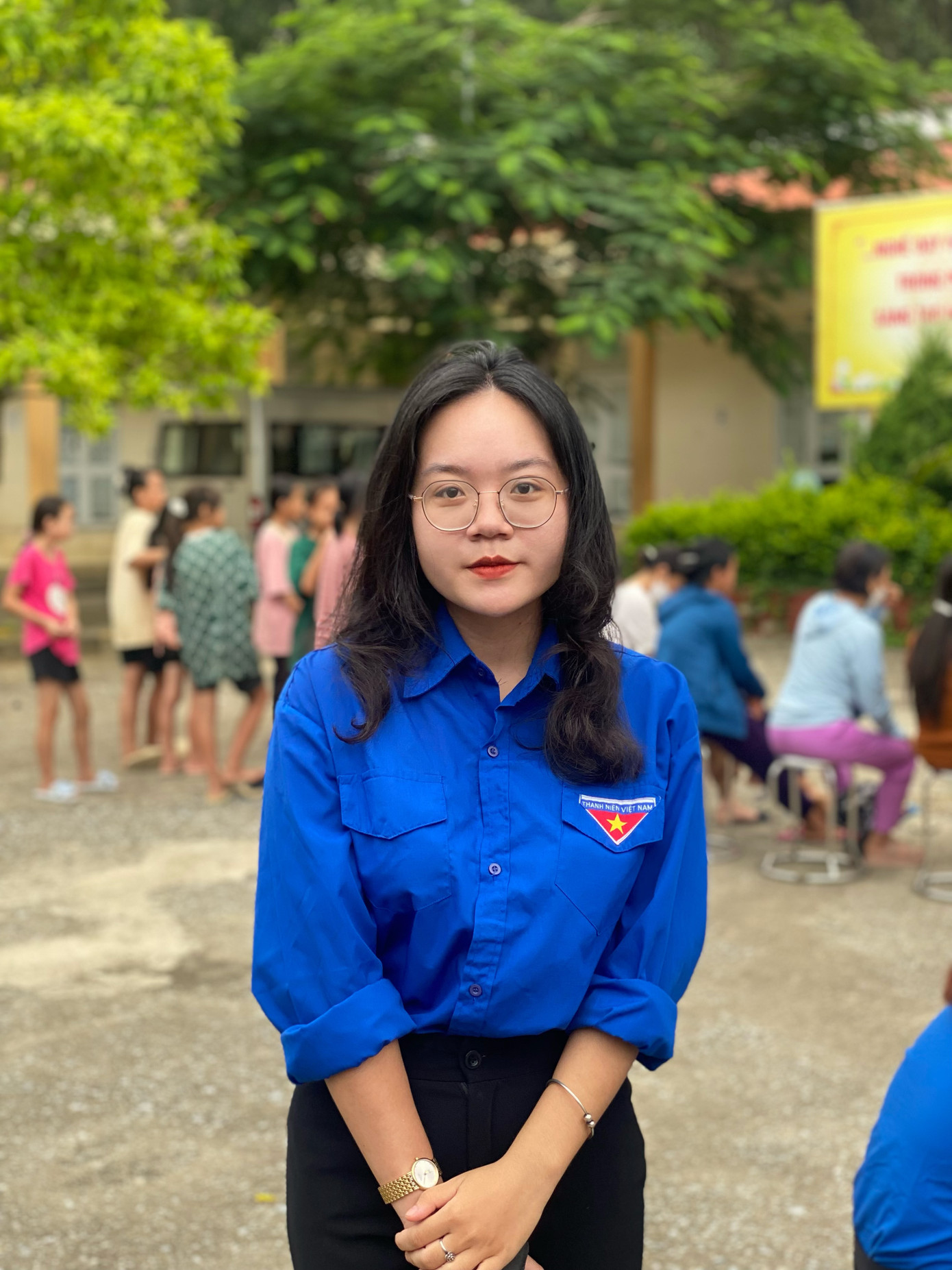 Cô cán bộ Hội đạt cú đúp &apos;Sinh viên 5 tốt&apos; và Giải thưởng &apos;Sao Tháng Giêng&apos; năm 2023.