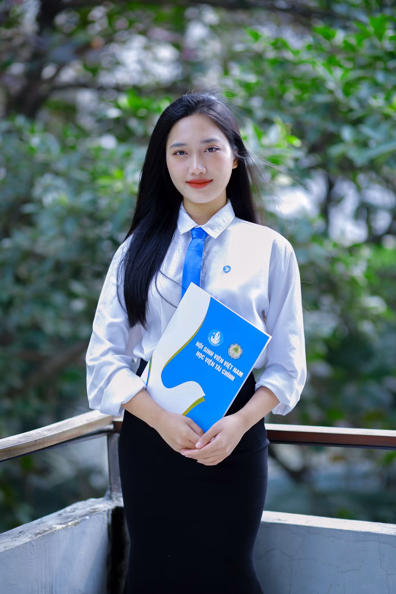 Vũ Thị Ngọc – Uỷ viên BCH T.Ư Hội Sinh viên Việt Nam, Chủ tịch Hội Sinh viên Học viện Tài chính.