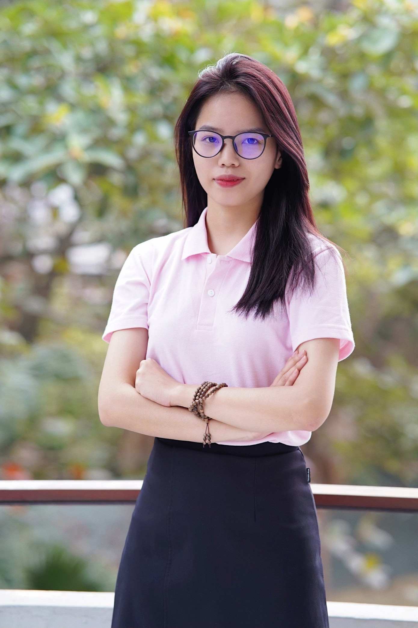 Chị Nguyễn Thị Tâm Phương - Phó Chủ tịch Hội Sinh viên Học viện Tài chính.