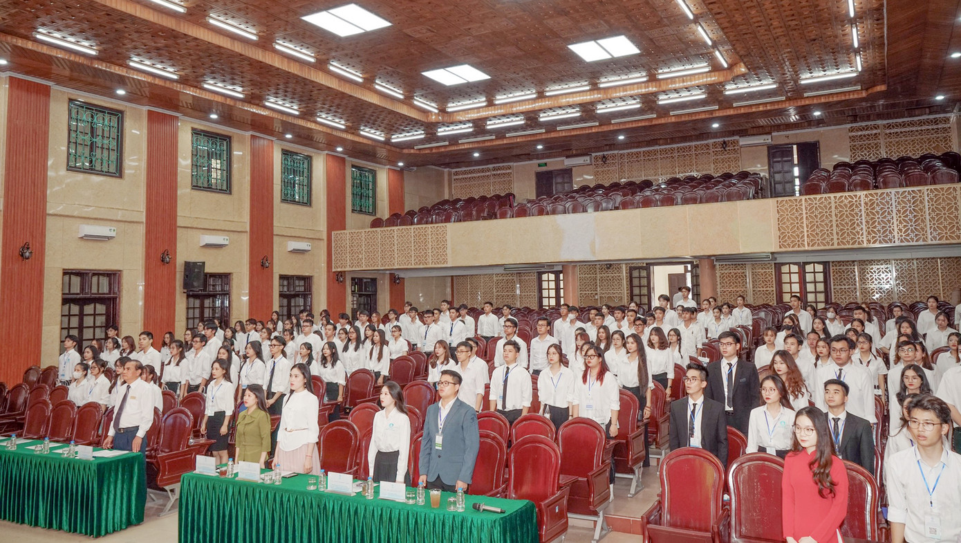 Đại hội Đại biểu Hội Sinh viên trường ĐH Công đoàn lần thứ X, nhiệm kỳ 2023 – 2025 đã diễn ra, với sự tham dự của 186 đại biểu. Đại hội Đại biểu Hội Sinh viên trường ĐH Công đoàn lần thứ X, nhiệm kỳ 2023 – 2025 đã diễn ra, với sự tham dự của 186 đại biểu.