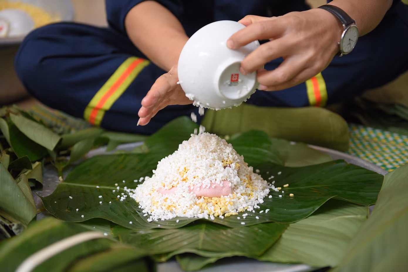 Tất cả các nguyên liệu đều được chọn lựa để tạo ra những chiếc bánh ngon và đẹp mắt.