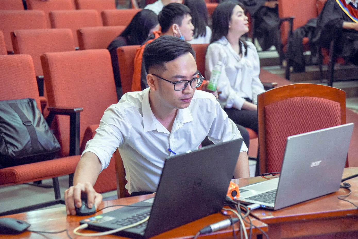 ThS Vũ Ngọc Quý là Phó Bí thư Đoàn Thanh niên trường ĐH Giao thông Vận tải. Ảnh: NVCC ThS Vũ Ngọc Quý là Phó Bí thư Đoàn Thanh niên trường ĐH Giao thông Vận tải. Ảnh: NVCC