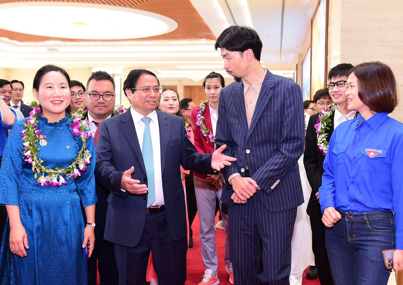 Buổi đối thoại diễn ra bằng hình thức trực tiếp, nhằm tuyên truyền, phổ biến rộng rãi tới thanh niên những chủ trương, chính sách của Nhà nước về chuyển đổi số quốc gia, phát huy vai trò, trách nhiệm của thanh niên trong công cuộc chuyển đổi số quốc gia.