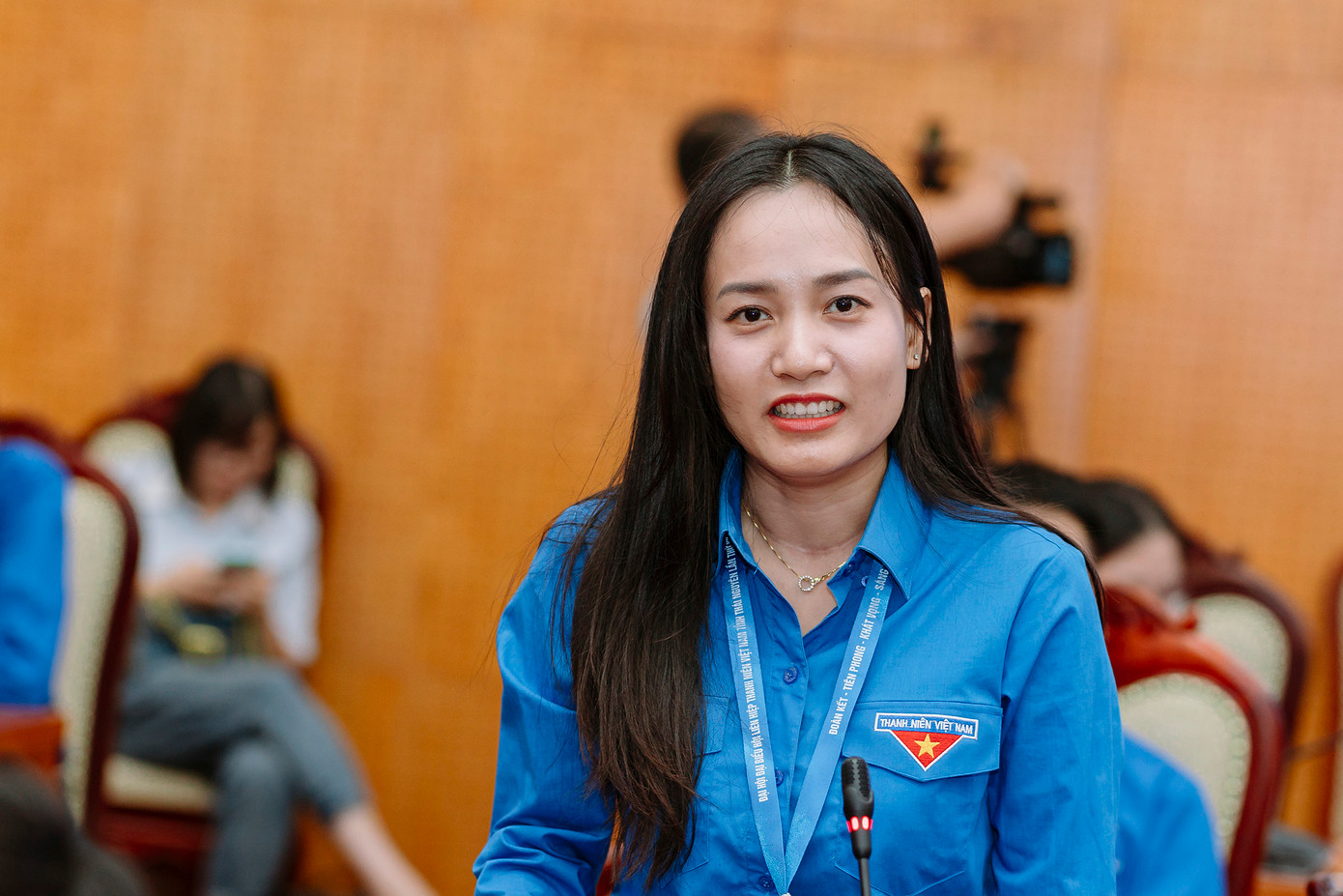 Nhiều câu hỏi được đoàn viên, thanh niên tỉnh Thái Nguyên gửi đến Chủ tịch UBND tỉnh Nguyễn Huy Dũng.