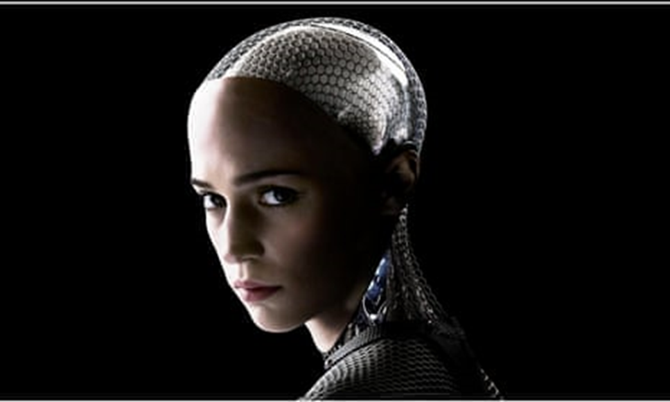 Hình nhân AI từ phim Ex Machina (2014). Công nghệ này từ lâu đã xuất hiện trong các bộ phim Hollywood nhưng ngày càng trở nên thực tế. Ảnh: TCD/Prod.DB/Alamy