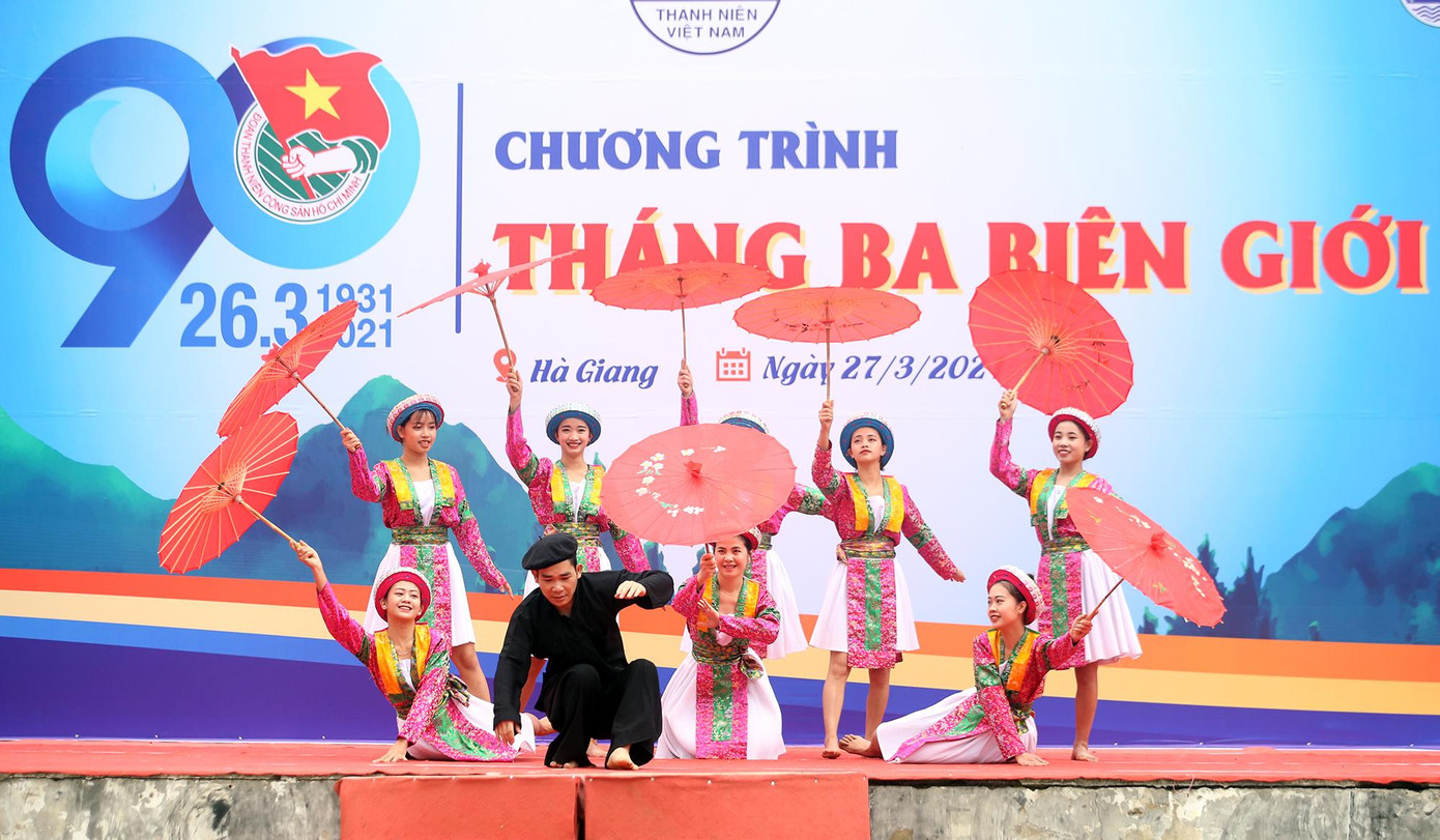 Chương trình "Tháng Ba biên giới" được tổ chức tại huyện Mèo Vạc tỉnh Hà Giang.