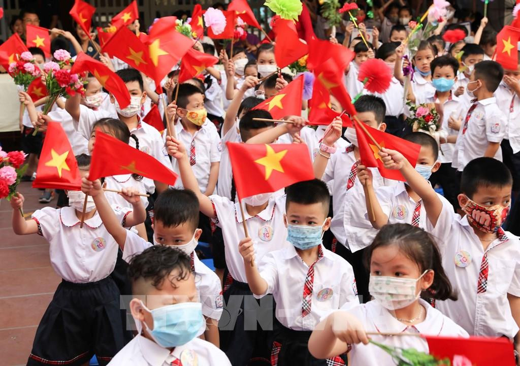 Năm học mới 2022 - 2023. Ảnh: TTXVN Năm học mới 2022 - 2023. Ảnh: TTXVN