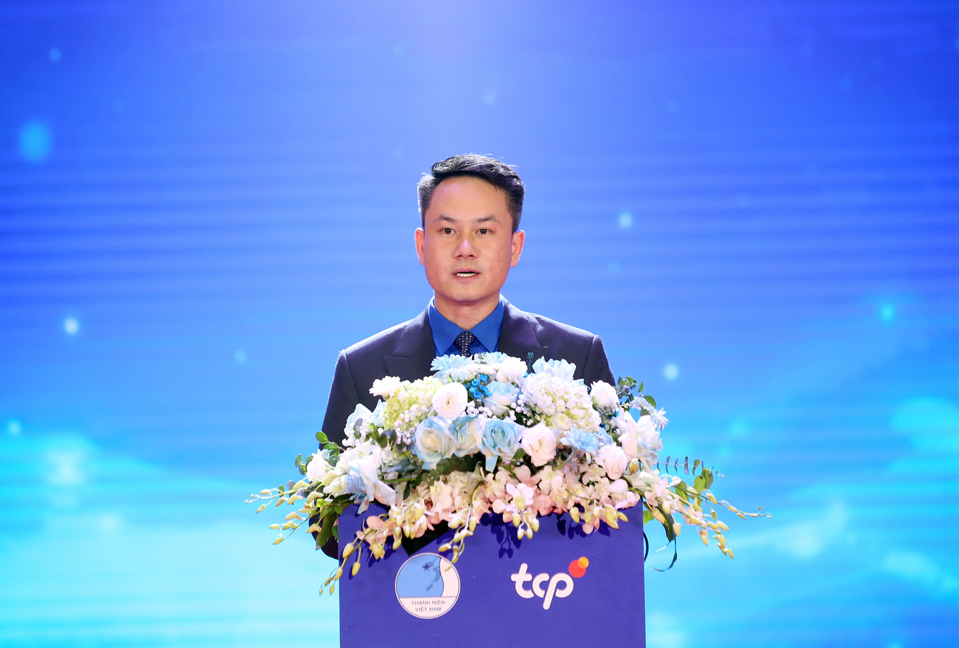 Anh Nguyễn Kim Quy - Phó Chủ tịch thường trực T.Ư Hội LHTN Việt Nam phát biểu tại chương trình. Anh Nguyễn Kim Quy - Phó Chủ tịch thường trực T.Ư Hội LHTN Việt Nam phát biểu tại chương trình.