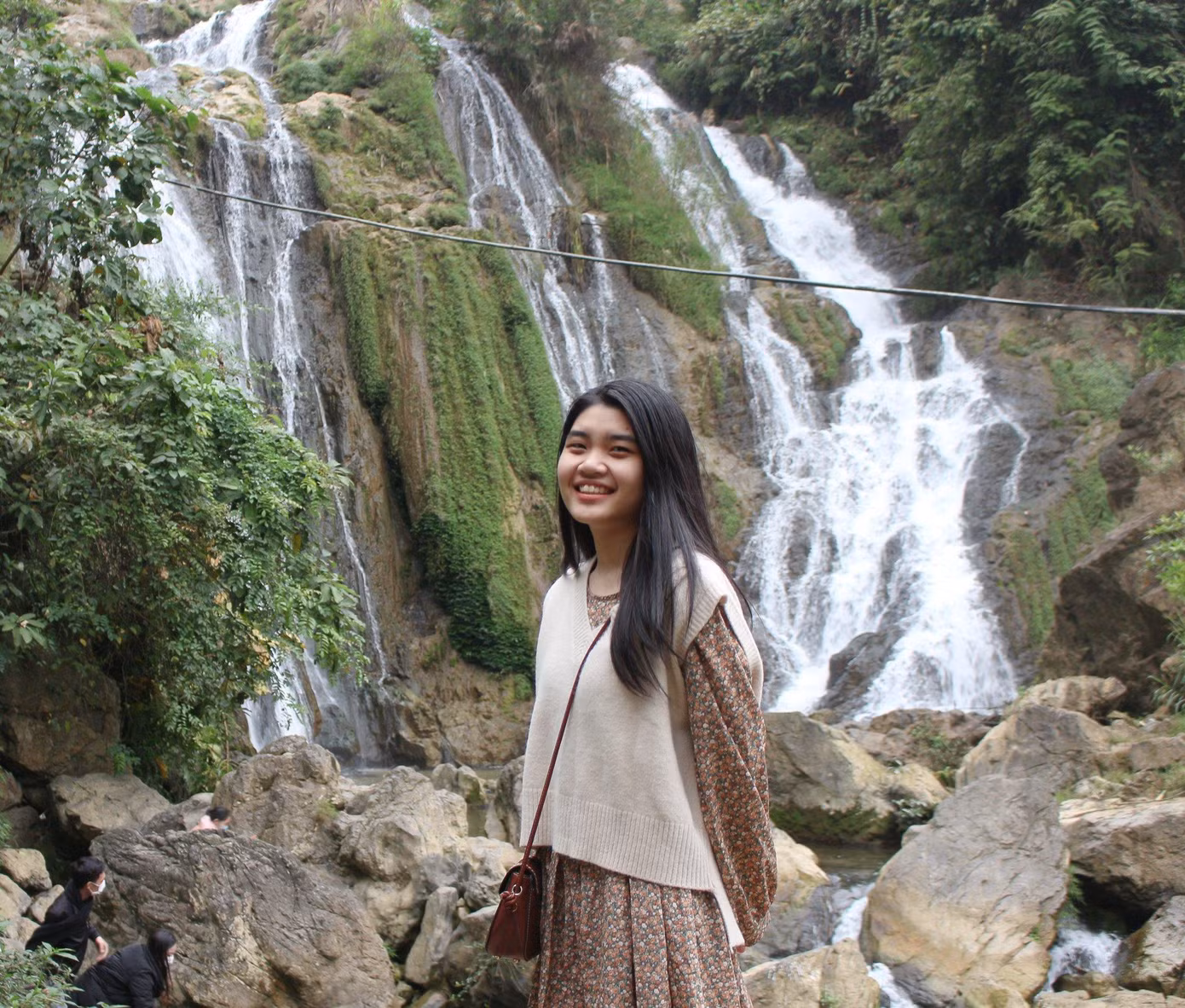 Dương Ngân Hà, sinh viên trường ĐH Công nghệ (ĐHQG Hà Nội).