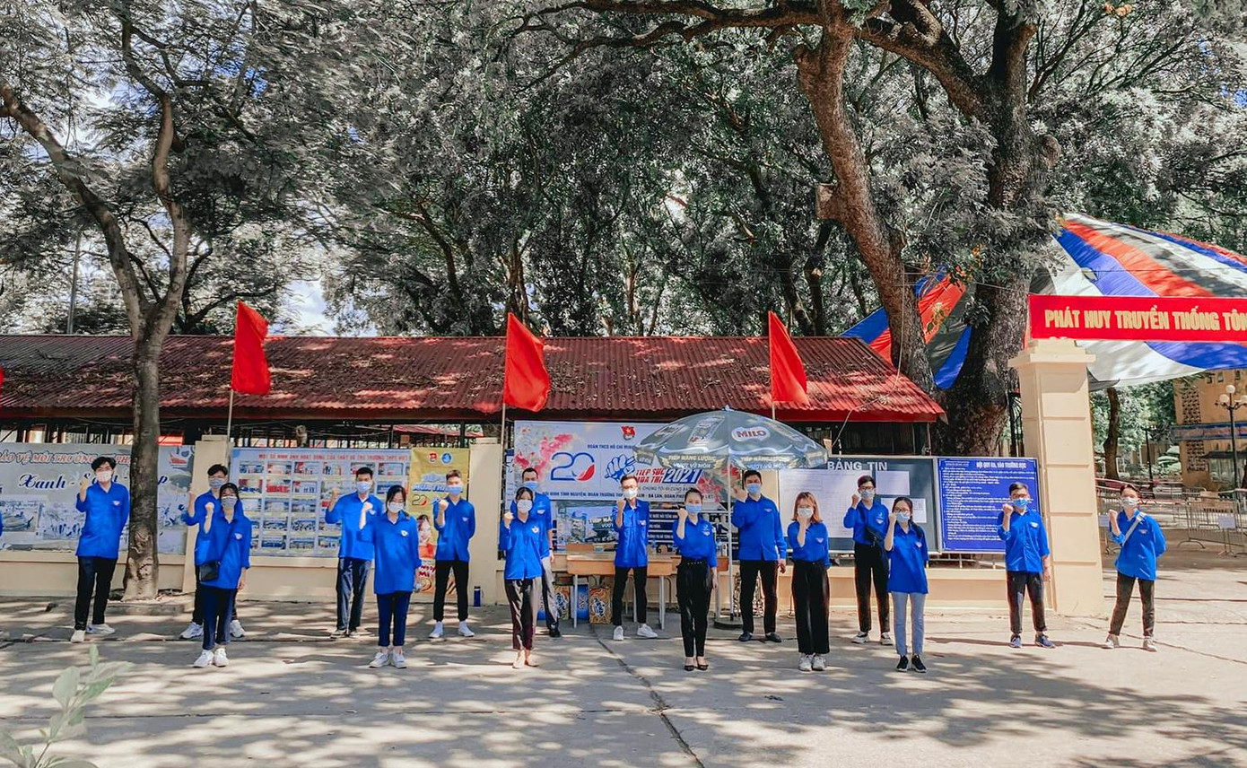 Vì mùa thi an toàn, đảm bảo công tác phòng chống dịch cũng như hỗ trợ tốt cho thí sinh và người nhà, thanh niên tình nguyện Thủ đô quyết tâm hoàn thành xuất sắc nhiệm vụ được giao.