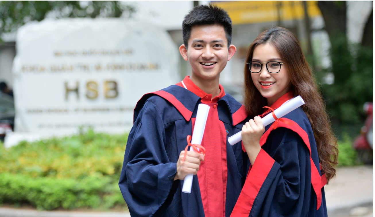 Sinh viên ĐHQG Hà Nội. Ảnh: VNU