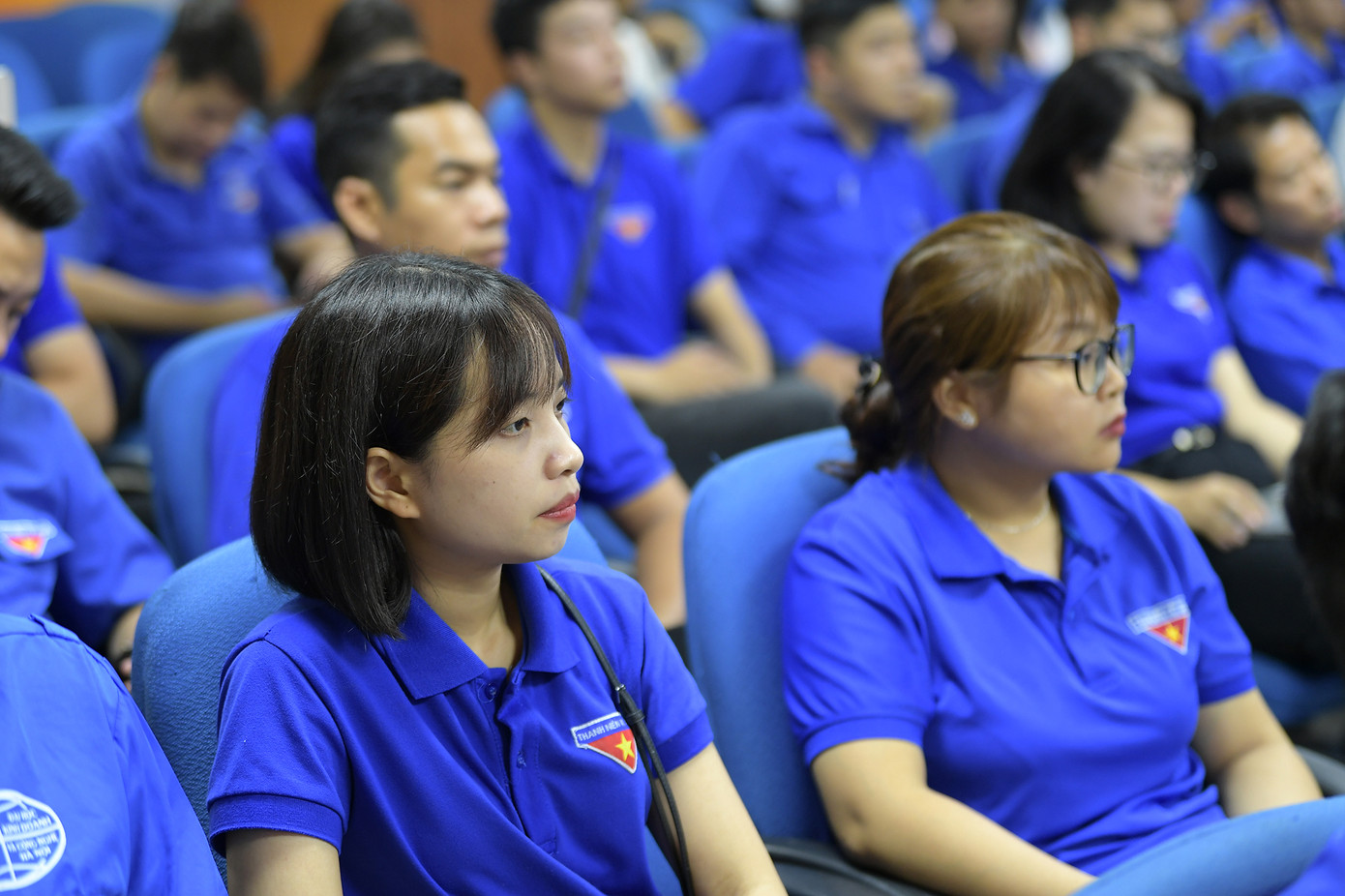 Nhiều câu hỏi được đoàn viên, thanh niên đặt ra tại Hội nghị.