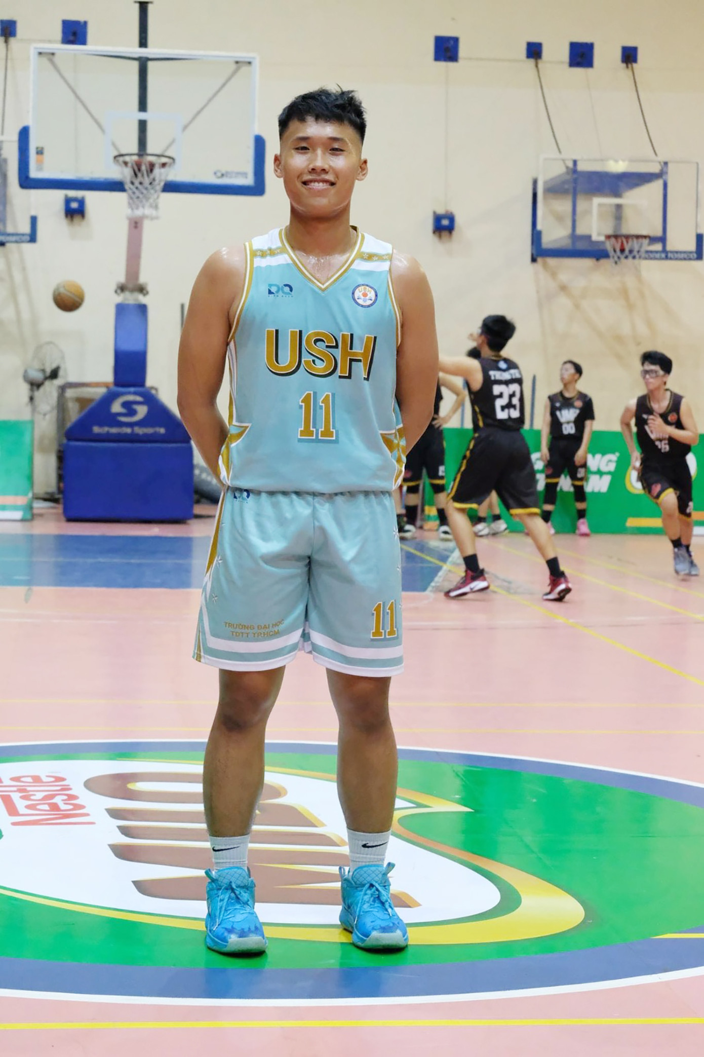 VĐV Đinh Quang Dương, trường ĐH TDTT TP. HCM – Tuyển trẻ Saigon Heat.