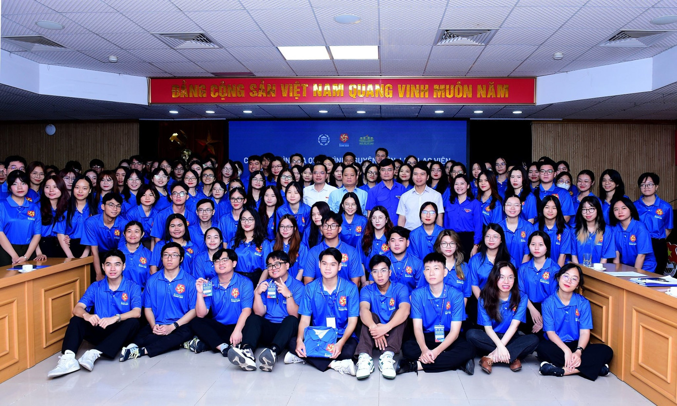 200 sinh viên tình nguyện sẵn sàng phục vụ Hội nghị Nghị sĩ trẻ toàn cầu lần thứ 9.