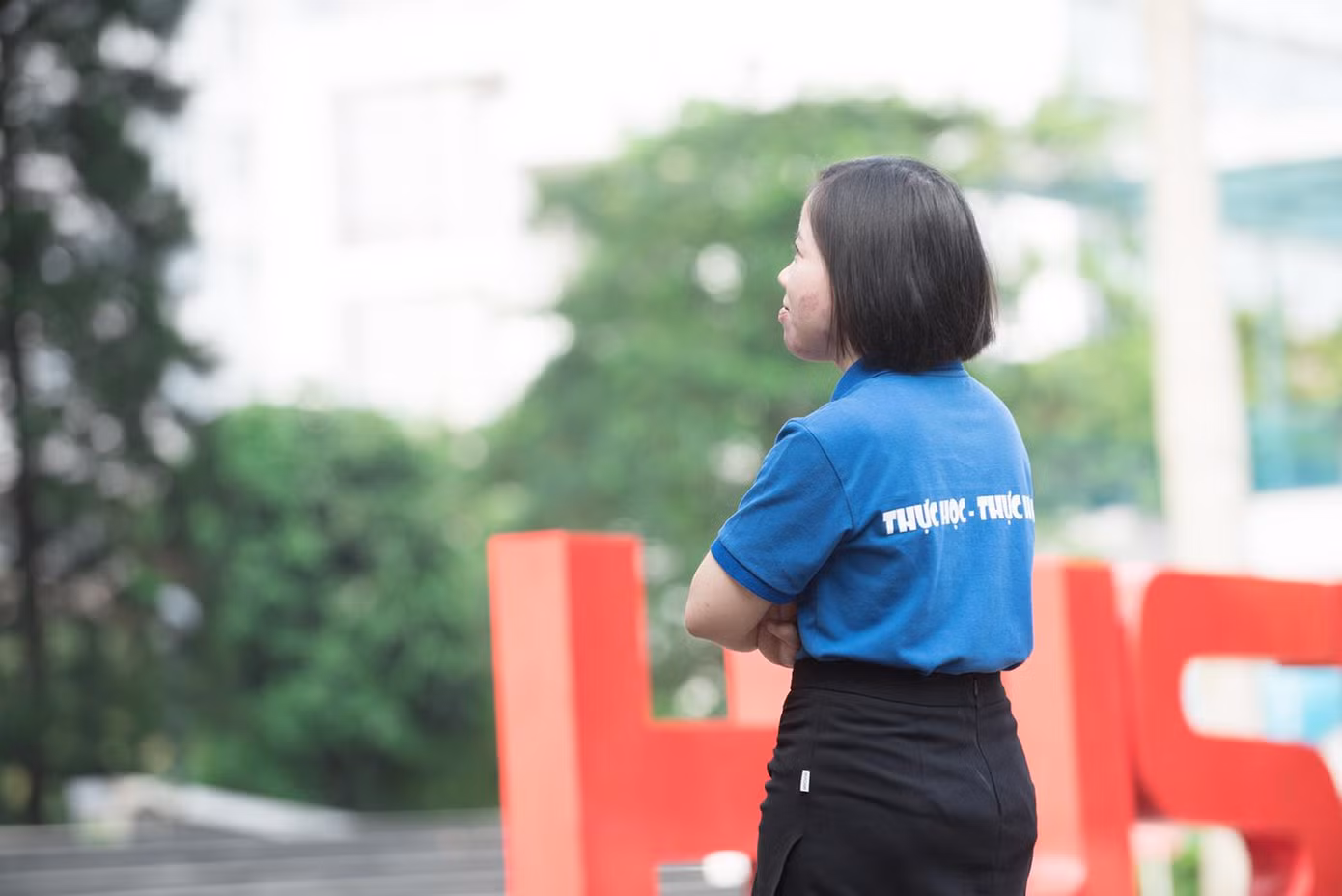Cô gái bé nhỏ hết mình với dự án cộng đồng SV Talk.