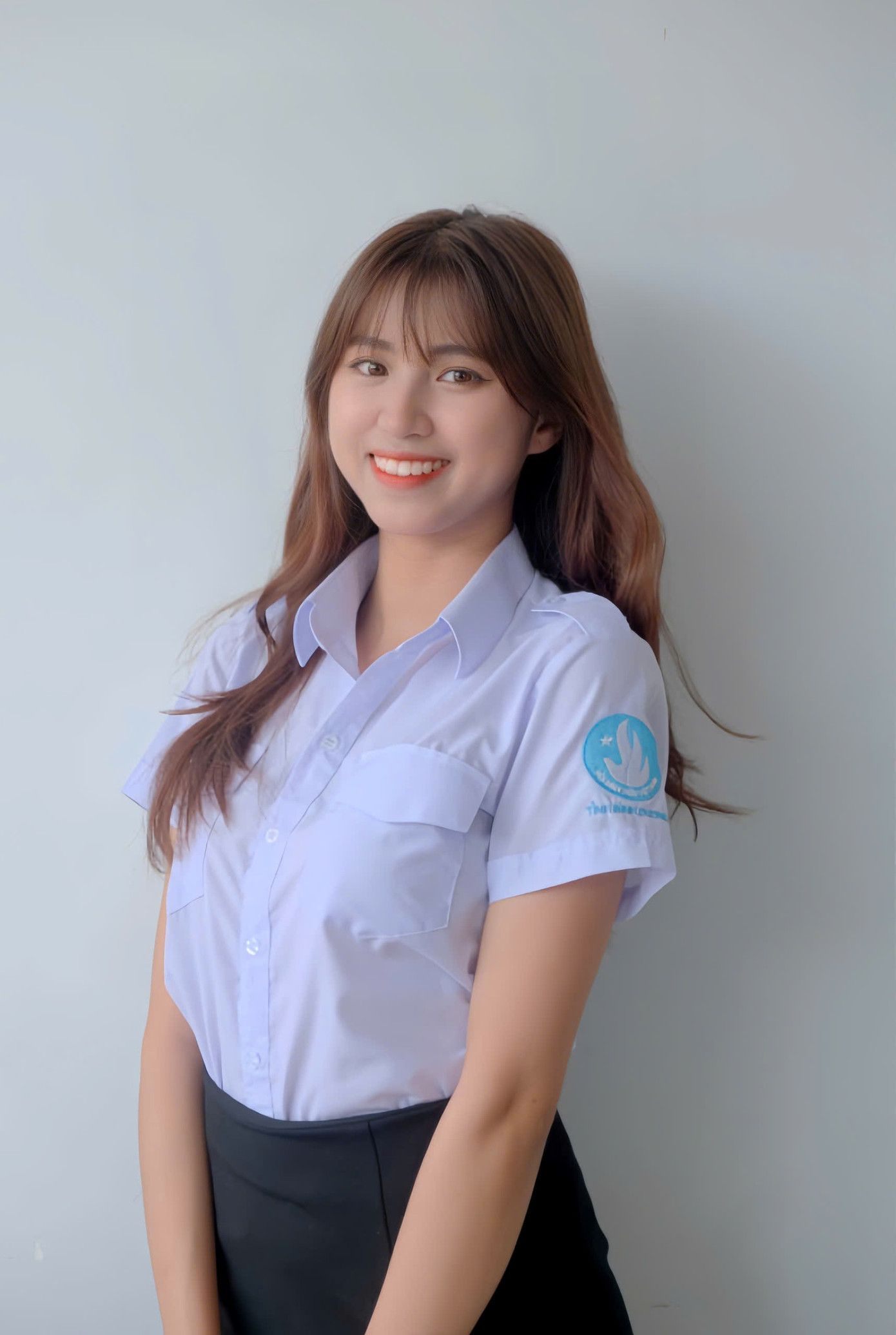 Nguyễn Huỳnh Thùy Linh – Ủy viên Ban Chấp hành Hội Sinh viên trường ĐH Bình Dương. Ảnh: NVCC