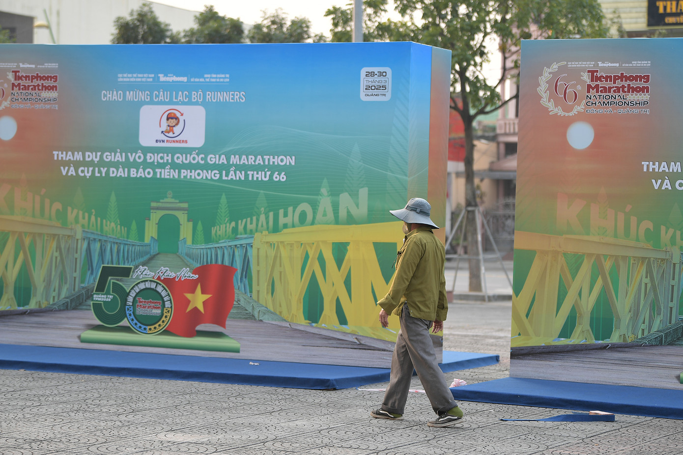 Công tác thi công các hạng mục phục vụ giải đấu dần được hoàn tất.