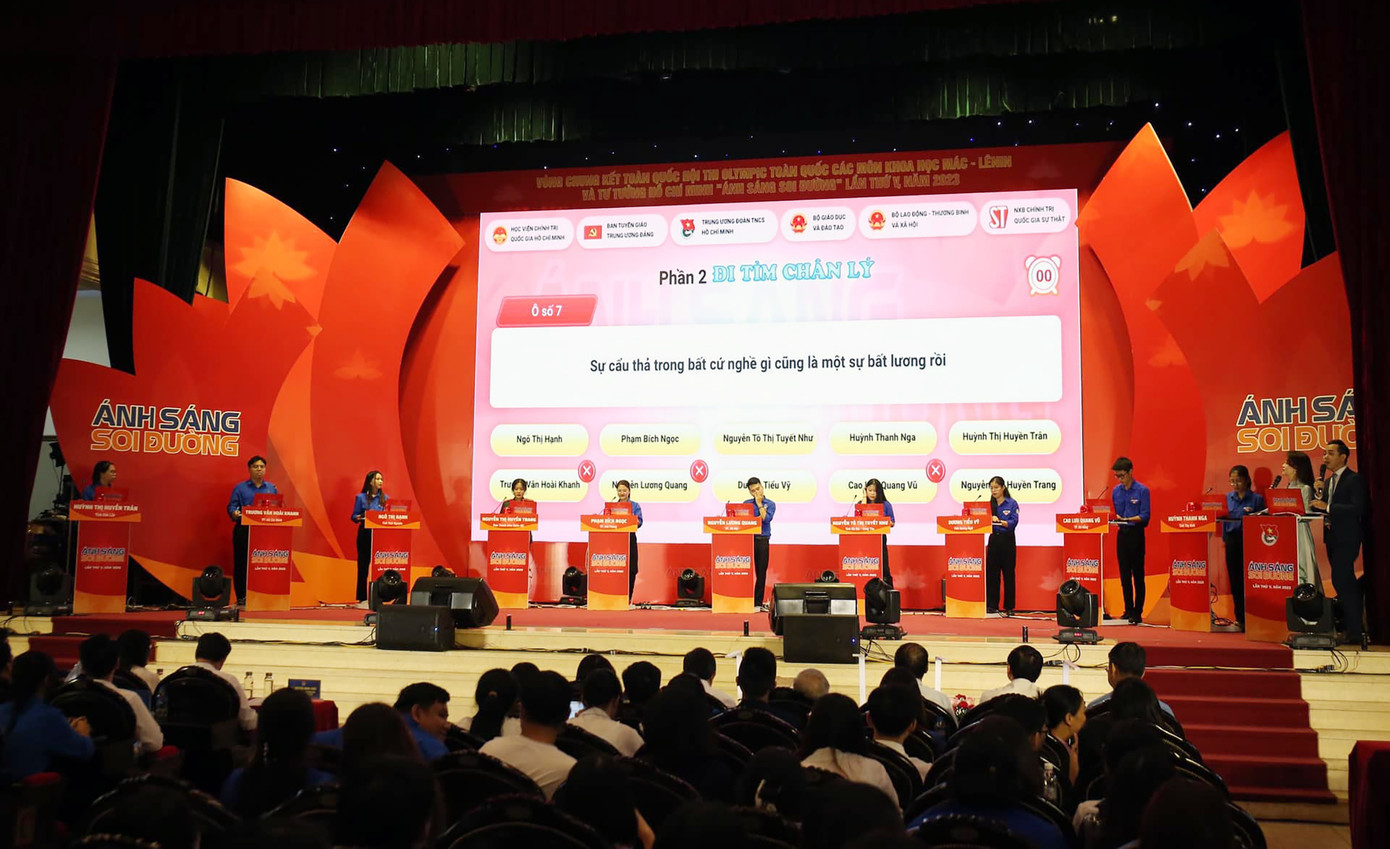 Vòng Chung kết bảng Cá nhân Hội thi "Ánh sáng soi đường" lần thứ V, năm 2023. Vòng Chung kết bảng Cá nhân Hội thi "Ánh sáng soi đường" lần thứ V, năm 2023.