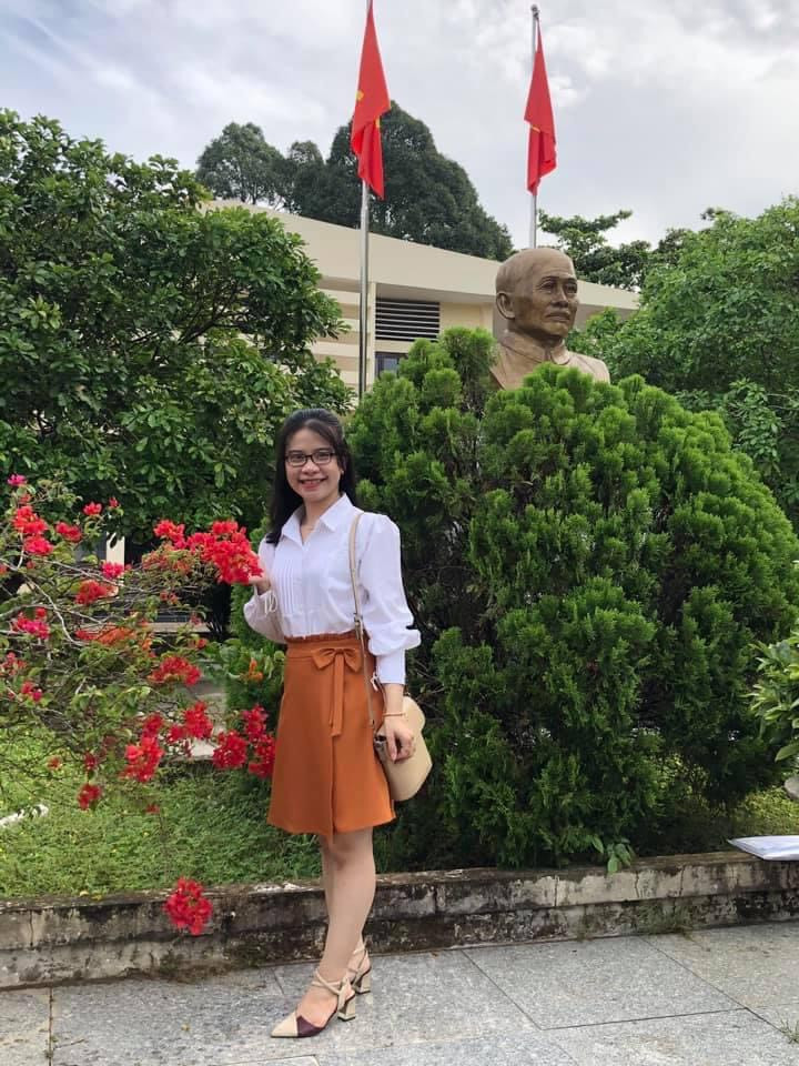 chị Phạm Quỳnh Nga - Kỹ sư chuyển giao tiến bộ khoa học - Kỹ thuật tỉnh An Giang.