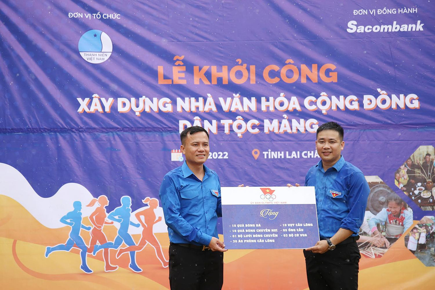 Tại xã Nậm Pì, huyện Nậm Nhùn, BTC đã khởi công công trình Nhà văn hóa cộng đồng cho đồng bào dân tộc Mảng.