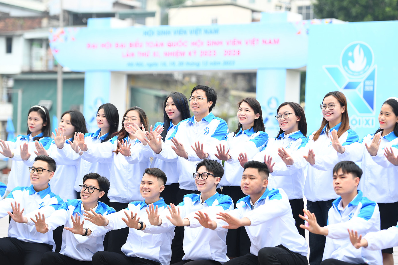 Gần 700 đại biểu đã có mặt tại Thủ đô Hà Nội để tham dự Đại hội Đại biểu Hội Sinh viên Việt Nam lần thứ XI, nhiệm kỳ 2023 - 2028.