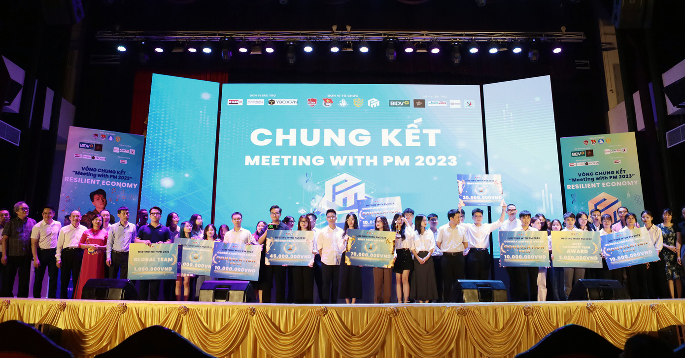 Vòng Chung kết 'Meeting with PM' 2023 đã diễn ra gay cấn, sôi động.