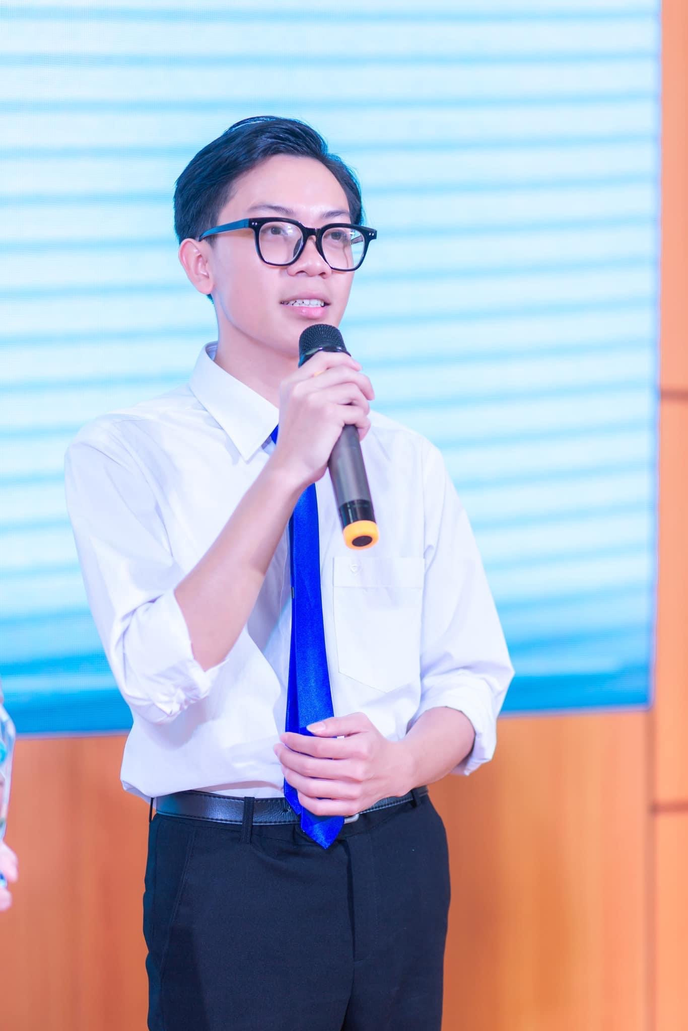 Anh Trịnh Anh Hào - Phó Chủ tịch Hội Sinh viên trường ĐH Kinh tế và Quản trị Kinh doanh (ĐH Thái Nguyên).