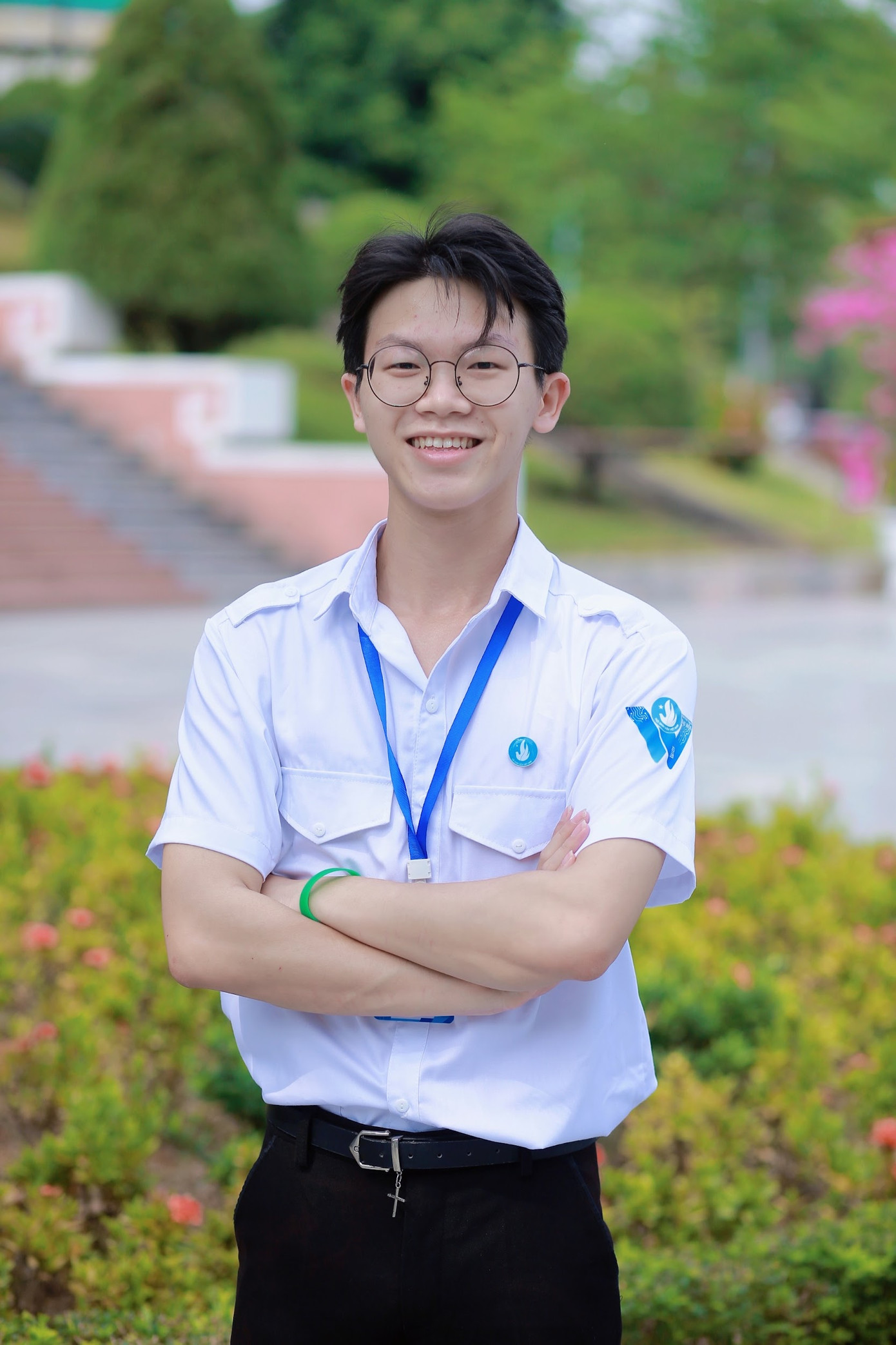 Anh Hoàng Đức Chung - Phó Chủ tịch Hội Sinh viên tỉnh Thái Nguyên.