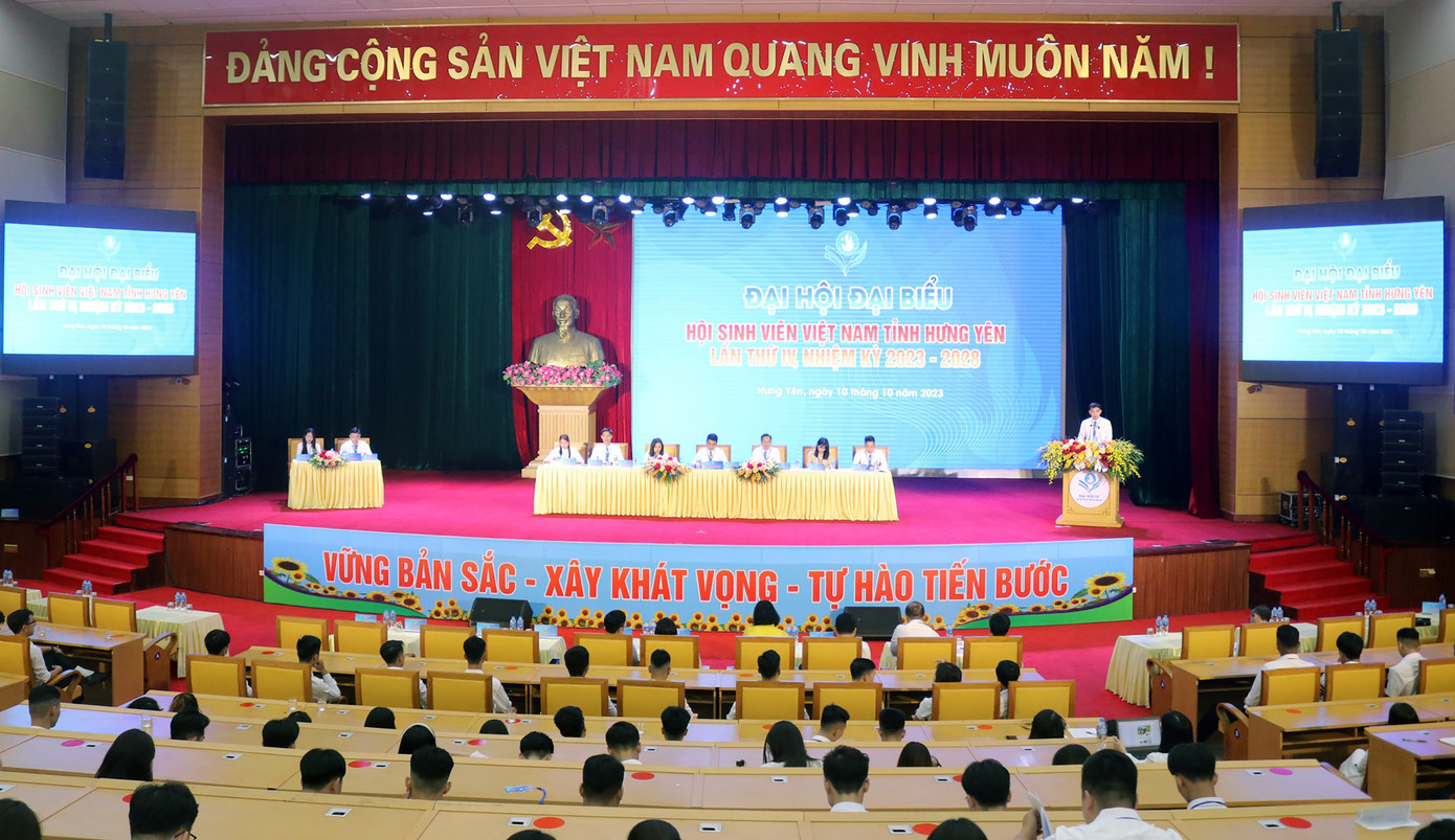 Khai mạc Đại hội Đại biểu Hội Sinh viên tỉnh Hưng Yên lần thứ IV.