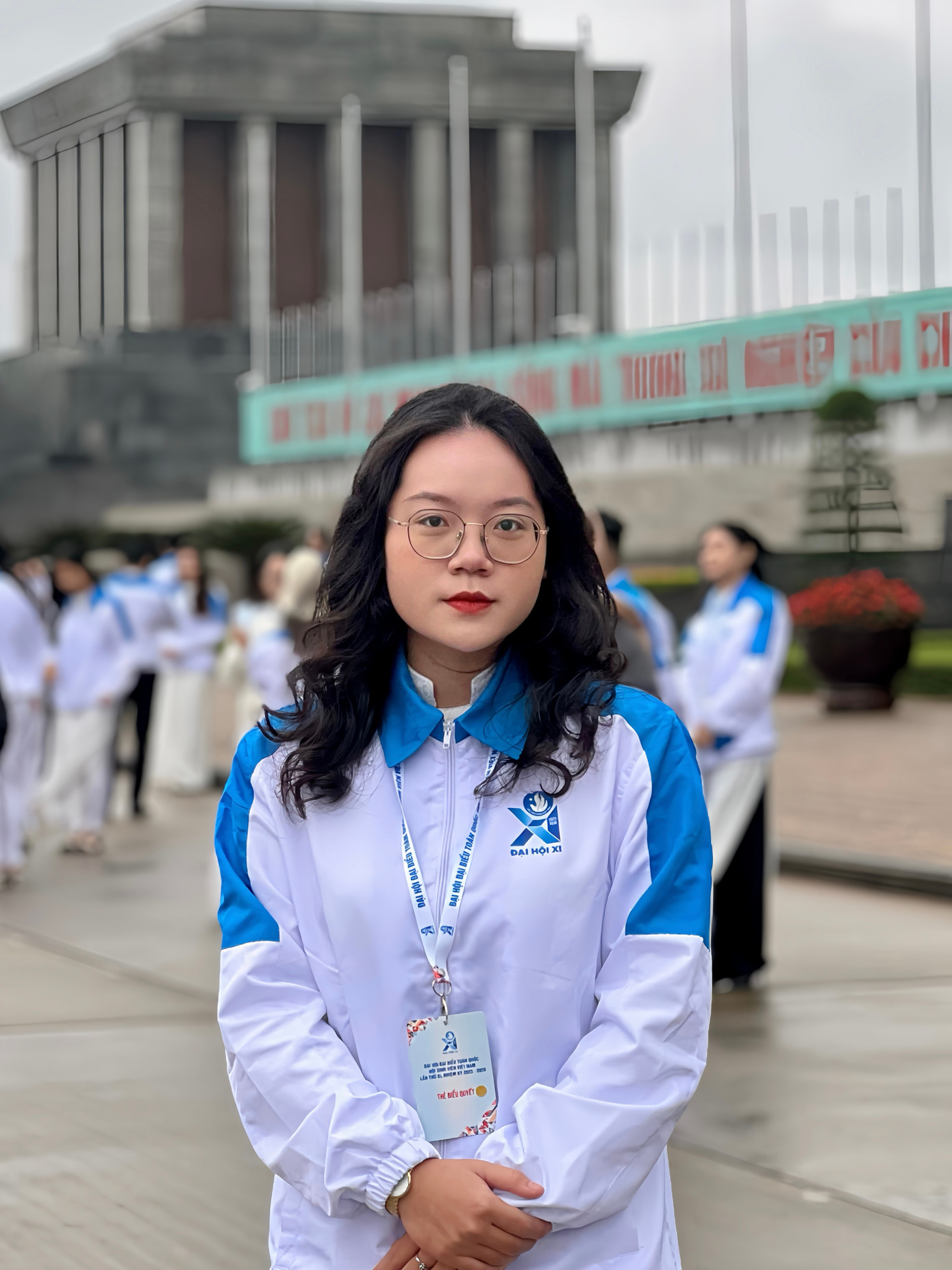 Lê Nguyễn Cam Ly là một trong những đại biểu tại Đại hội Đại biểu toàn quốc Hội Sinh viên Việt Nam lần thứ XI.