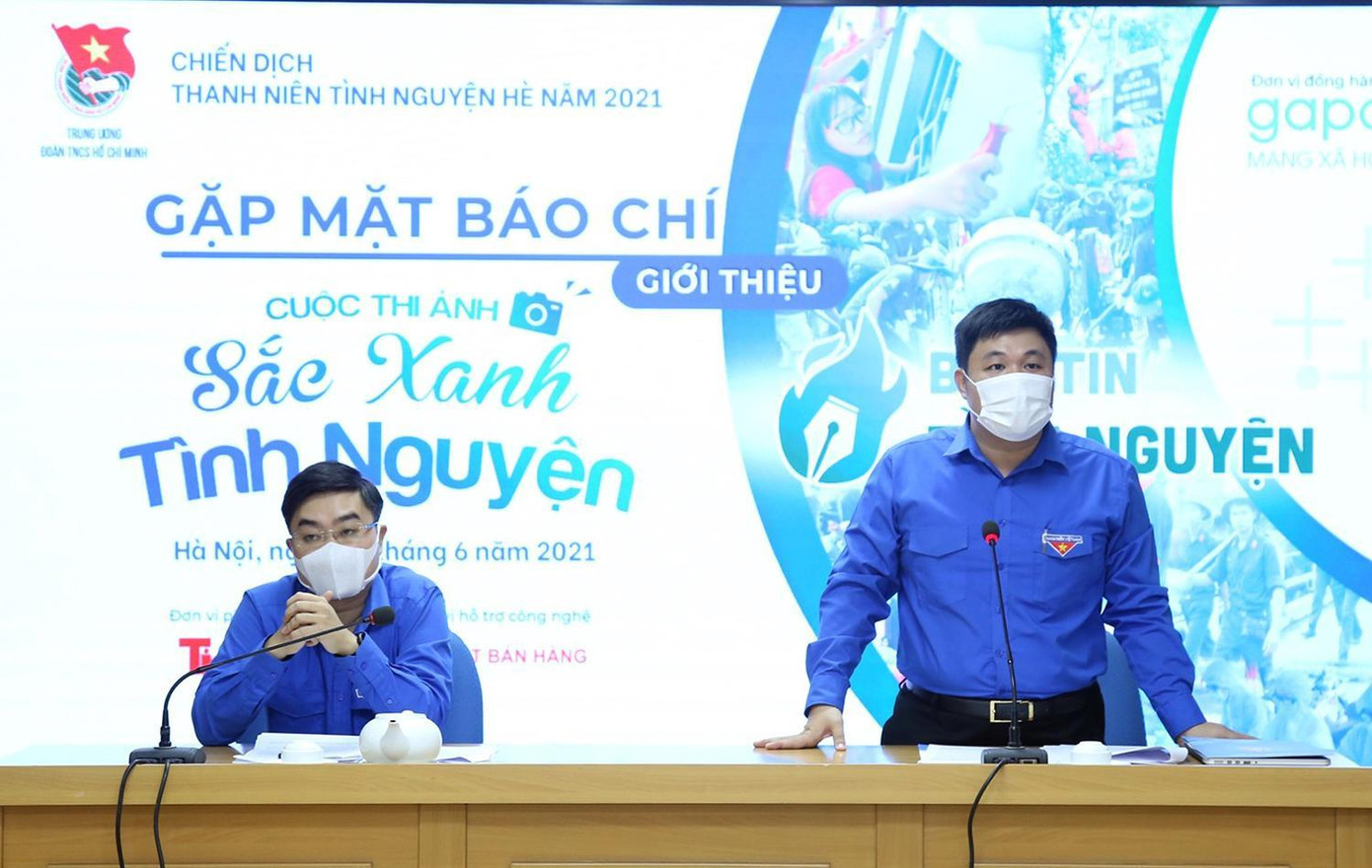 T.Ư Đoàn chính thức ra mắt “Bản tin thanh niên tình nguyện” và phát động cuộc thi ảnh “Sắc xanh tình nguyện 2021”. T.Ư Đoàn chính thức ra mắt “Bản tin thanh niên tình nguyện” và phát động cuộc thi ảnh “Sắc xanh tình nguyện 2021”.