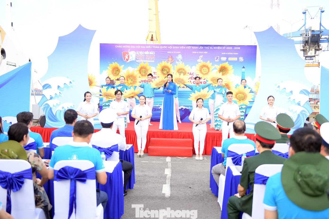 Lễ xuất quân Hành trình &quot;Sinh viên với biển, đảo Tổ quốc&quot;, năm 2023.