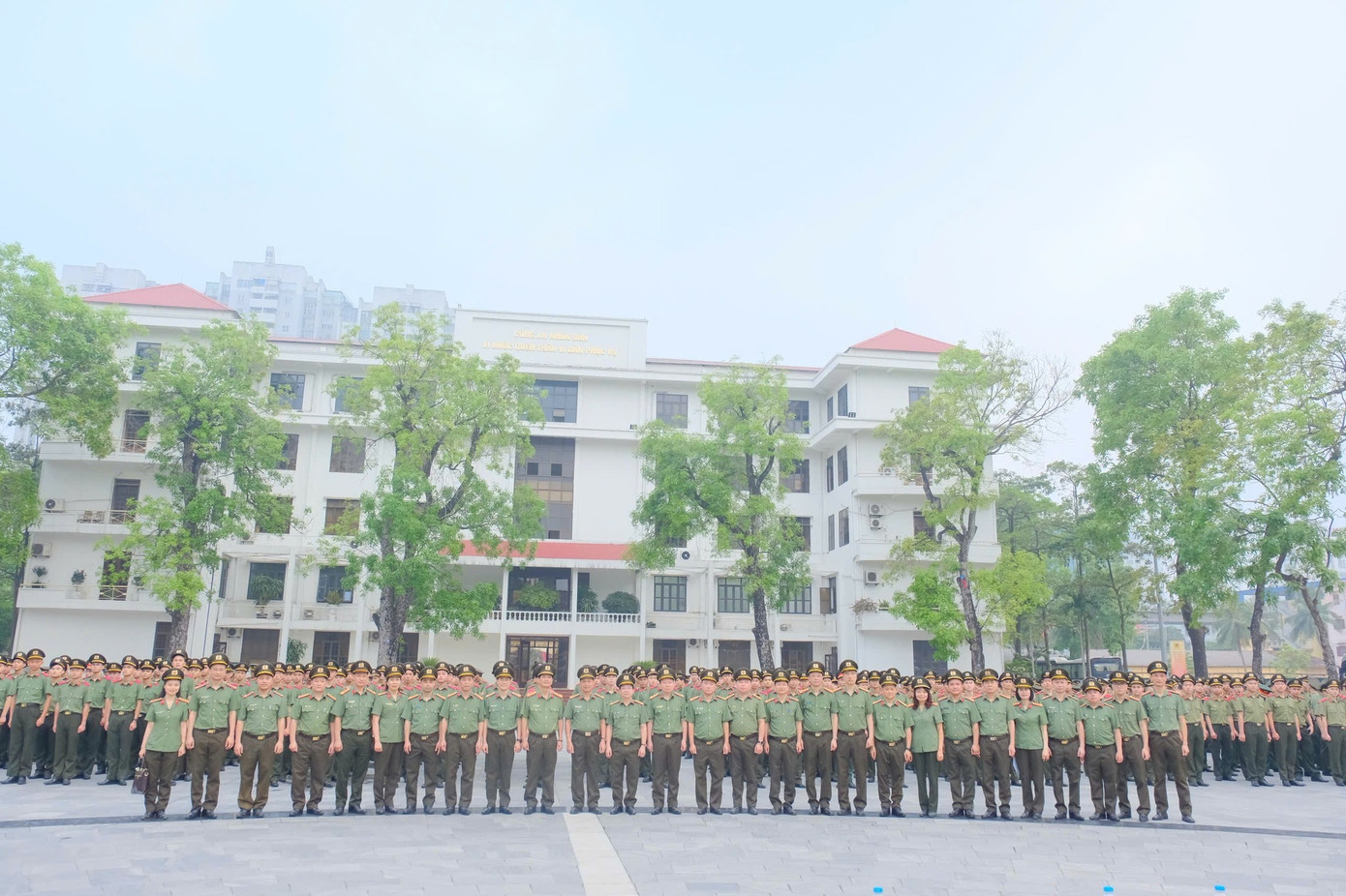 Học viện An ninh nhân dân tổ chức lễ xuất quân, đưa 1 cán bộ và 797 học viên tham gia diễu binh, diễu hành chào mừng Kỷ niệm 80 năm Cách mạng Tháng Tám và Quốc khánh 2/9.