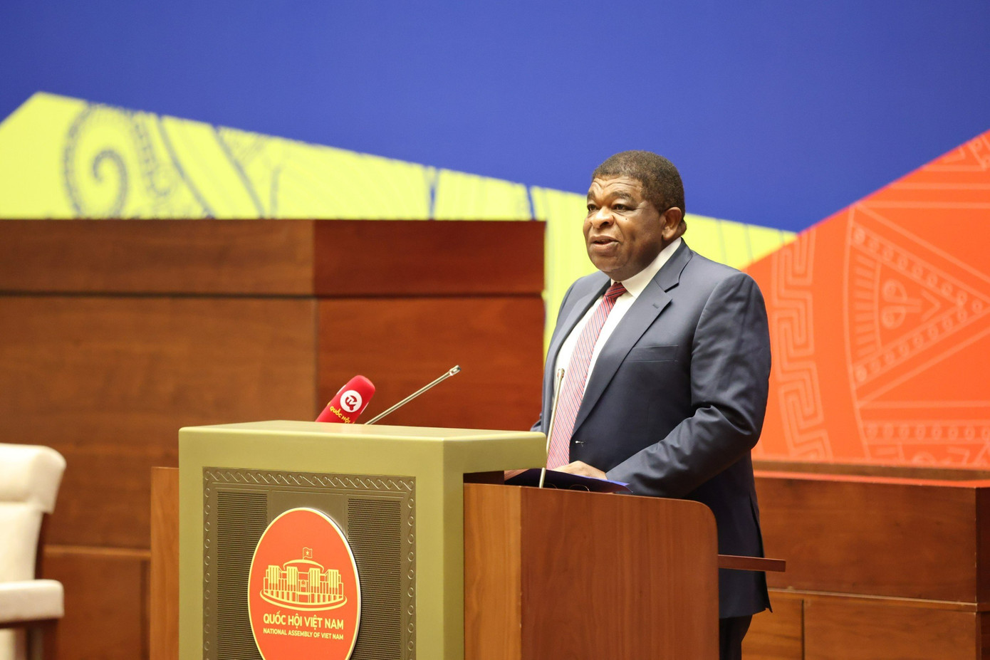 Tổng Thư ký Liên minh Nghị viện thế giới (IPU) Martin Chungong phát biểu tại Hội nghị. Tổng Thư ký Liên minh Nghị viện thế giới (IPU) Martin Chungong phát biểu tại Hội nghị.