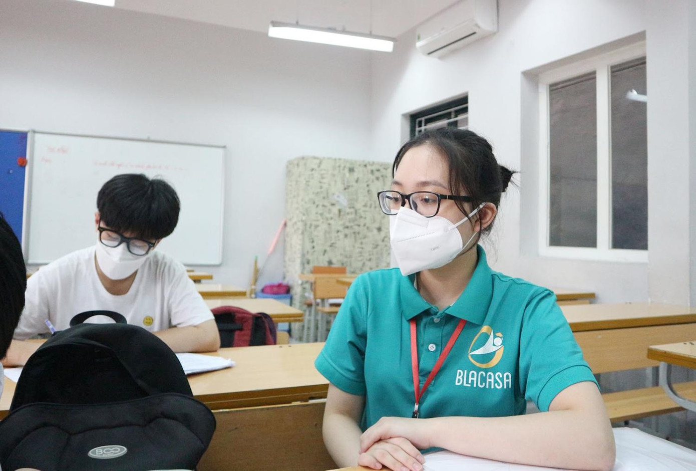 Nguyễn Tuyết Mai, sinh viên năm thứ ba, ngành Giáo dục Tiểu học, trường ĐH Thủ đô Hà Nội.