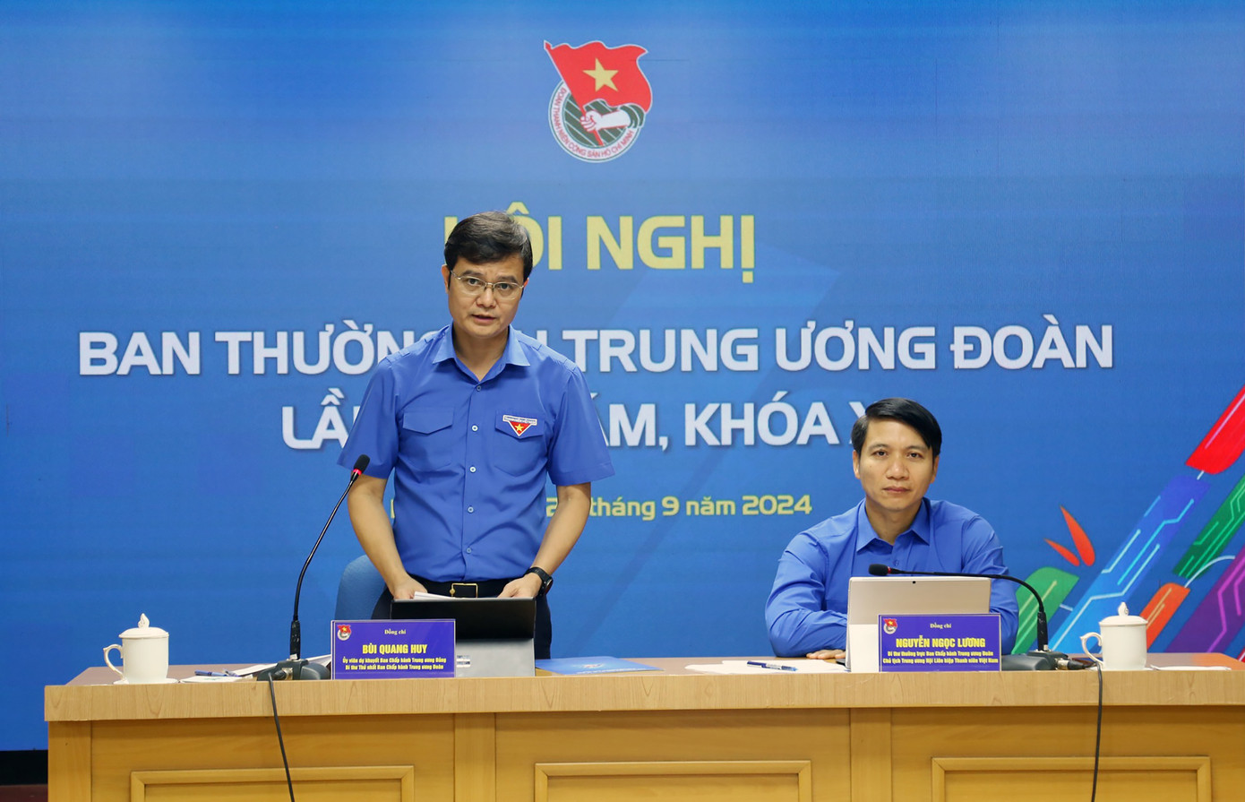 Hội nghị Ban thường vụ T.Ư Đoàn lần thứ 8, khoá XII.