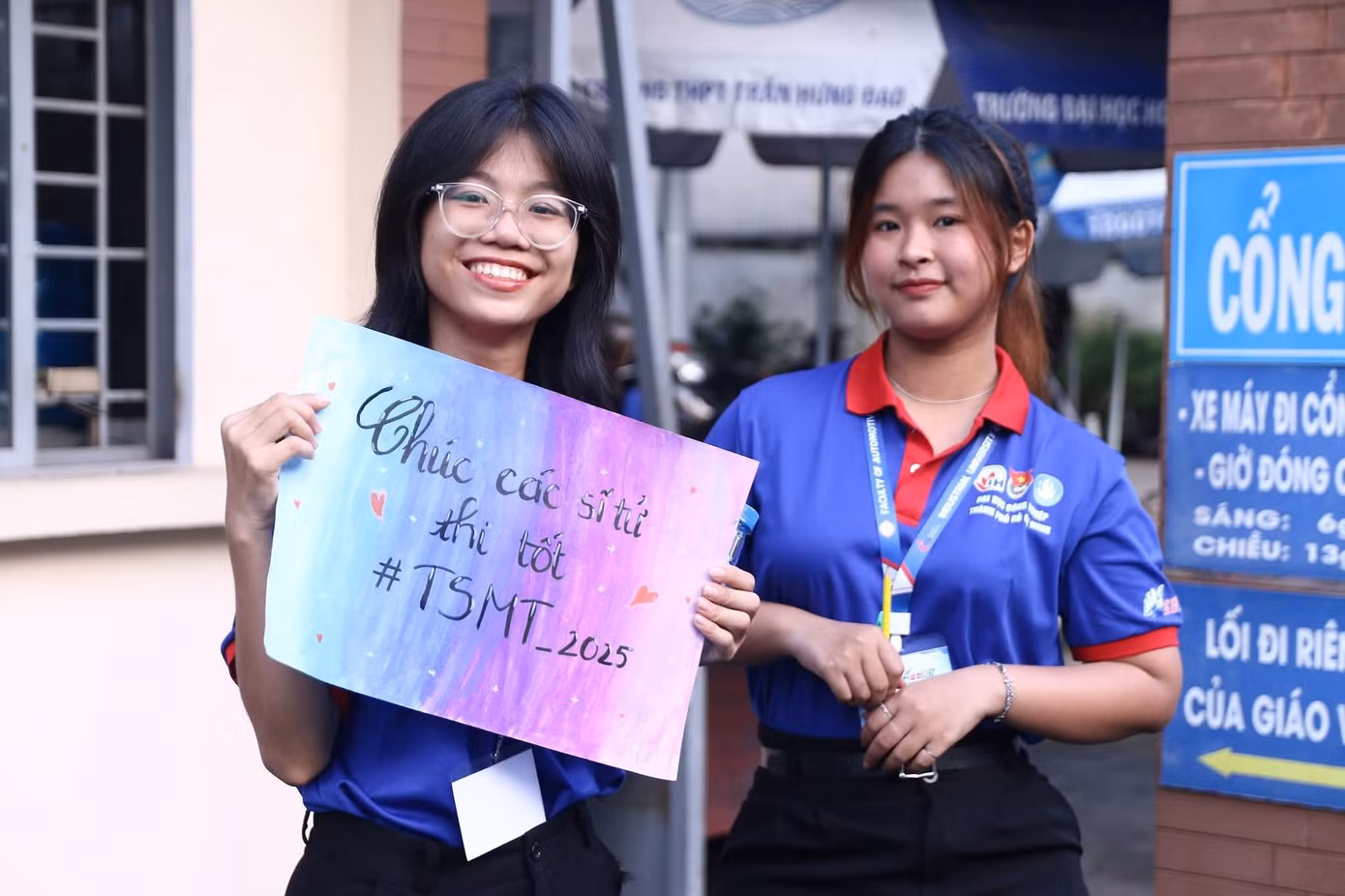 Chiến sĩ áo xanh và những dấu ấn 'Tiếp sức mùa thi' 2025. Ảnh: Hội Sinh viên