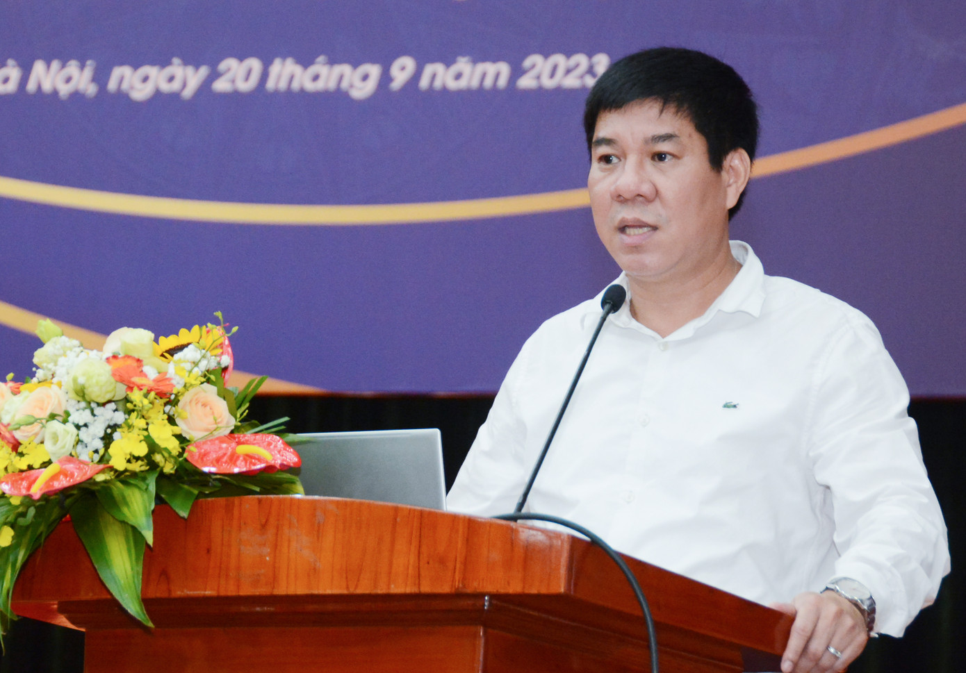 Cục trưởng Cục Quản lý chất lượng Huỳnh Văn Chương.